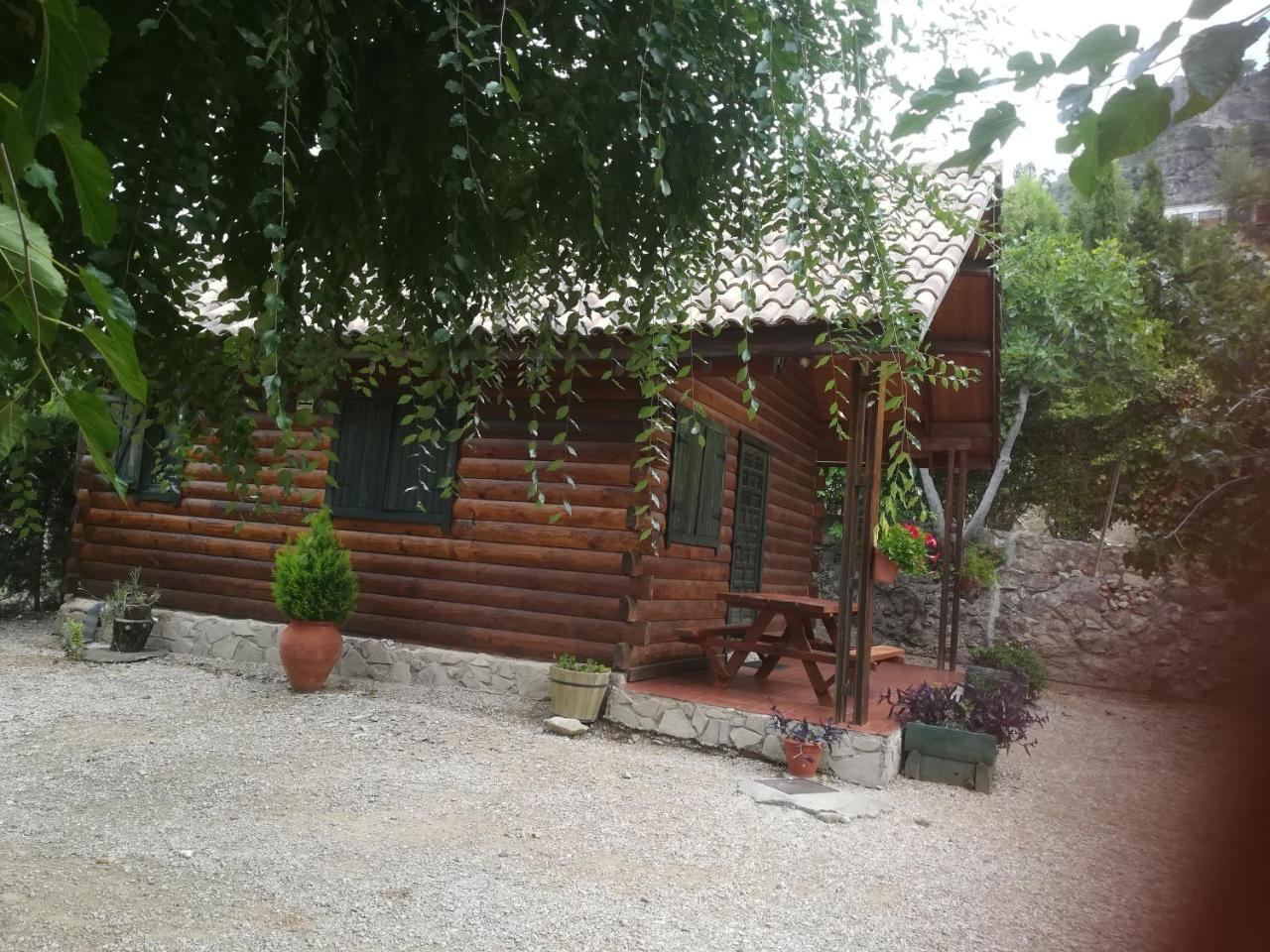 Cabana De Madera La Encina Burunchel Exteriör bild